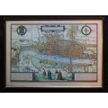 Map of London Londinum Feracissmi Angliae Regni Metropolis by Greater London Council