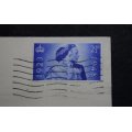 Stamp 25th Anniversary Marriage of King George VI and Queen Elizabeth II