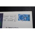Envelope First Day Cover Post Office History and Activities 1969 England UK 5d Stamp