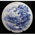 Countryside English Castle Hand Engraved Wedgwood Decorative Wall Plate