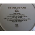 The England Decorative Wall Plate by Spode with Saint George
