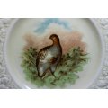Vintage Crown Ducal Quail Pattern Decorative Wall Plate.
