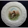 Vintage Crown Ducal Quail Pattern Decorative Wall Plate.