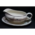 Gravy Boat and Saucer by John Maddock and Sons