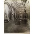Drawing Room Interior Architecture on Glass Plate Negative