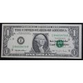 United States Of America 1 Dollar Bank Note 1995