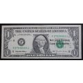 United States Of America 1 Dollar Bank Note 1995