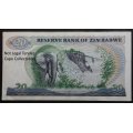 Zimbabwe 20 Dollar Bank Note 1983 VF Circulated