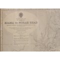 Kiamah to Norah Head Australia Hydrographic Chart 1957
