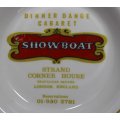 Showboat Dinner Dance Cabaret Strand Corner House Small Plate