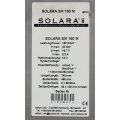 Solara SM 160M 40Watt Thinfilm Aluminium backed Solar Panel.