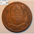 Botswana 5 Thebe 1976 Coin EF40