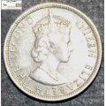 Mauritius 1975 Quarter Rupee Coin EF40.