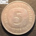 Germany 1975 5 Deutsche Mark Coin Circulated