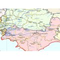South Africa Municipal Boundaries Provincial Maps on 16GB USB Drive Digital Format
