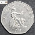 United Kingdom 50 Pence 1997 Coin EF40