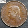 South Africa 1 Penny 1950 Coin Circulated