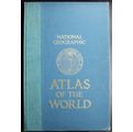 National Geographic Atlas Of The World 5th Edition 1981 Large Hardcover