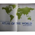 National Geographic Atlas Of The World 5th Edition 1981 Large Hardcover