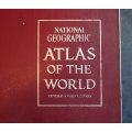 National Geographic Atlas Of The World 1970 Softcover Large Edition