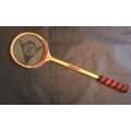 Vintage Dunlop Warwick Wood Frame Squash Racquet