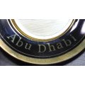Sheik Zayed Grand Mosque Abu Dhabi 24k Gold Edging Display Plate