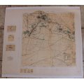 Witwatersrand Central, East and West; Topographical Map 1935, Set of 3 Maps, Reproduction Prints