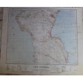 Cape Peninsula 1934 - 80th Anniversary Surveys and Mapping, Set of 4 Maps, Reproduction Prints