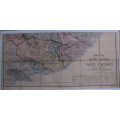 Map of the Eastern Frontier of the Cape Colony 1856, Reproduction Print