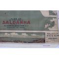 Vintage Plan of Part of the Township of Saldanha Bay 1914, Poster Print.