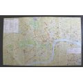 Street Map of Central London for Framing.