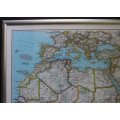 National Geographic Africa Wall Map, Aluminium Frame