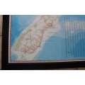 New Zealand / Aotearoa Large Supermap by Hema NZ,  Mounted & Framed No Glass