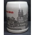 Hurlimann Bier Aus Zurich Swiss Beer Mug.