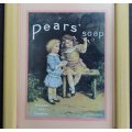Pear`s Soap Framed Pictures, Set Of 3