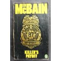 Ed McBain Killer`s Payoff an 87th Precint Novel Softcover Book