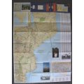 Globetrotter Folded Map of Mozambique 1997
