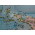 National Geographic Folded Map of Indonesia February 1996