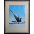 Lockheed F-104 Starfighter with Armaments Framed Colour Photo