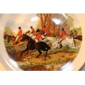 The Hunt by J F Herring Decorative Wall Plate.