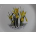 Royal Worcester Crocus Flower Pattern Pin Dish
