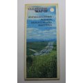 Clearview Folded Road Map West Canada and Central Canada 1970`s