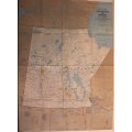 National Geographic Folded Map Close Up Canada Series Saskatchewan Manitoba May 1979