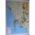 1: 250 000 Scale South Western Cape 2000 Special Edition Wall Map Poster Print.