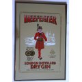 Beefeater London Distilled Dry Gin Bar Mirror