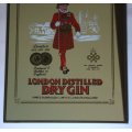 Beefeater London Distilled Dry Gin Bar Mirror