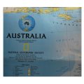National Geographic Folded Map Australia July 2000