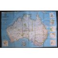 National Geographic Folded Map Australia July 2000