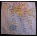 The Met Public Transport Folded Map of Melbourne August 1988