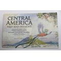 National Geographic Folded Map of Central America April 1986